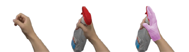 VR Only hand-pose reconstruction top examples