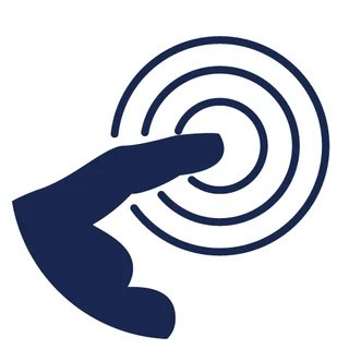 Haptic feedback icon