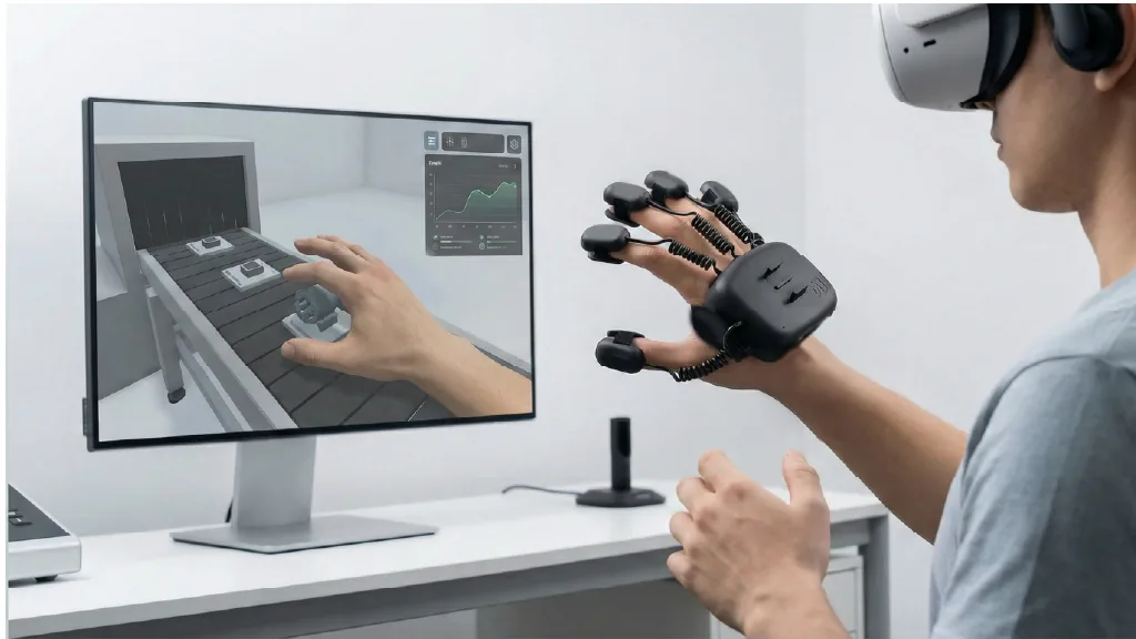 Industrial virtual training image